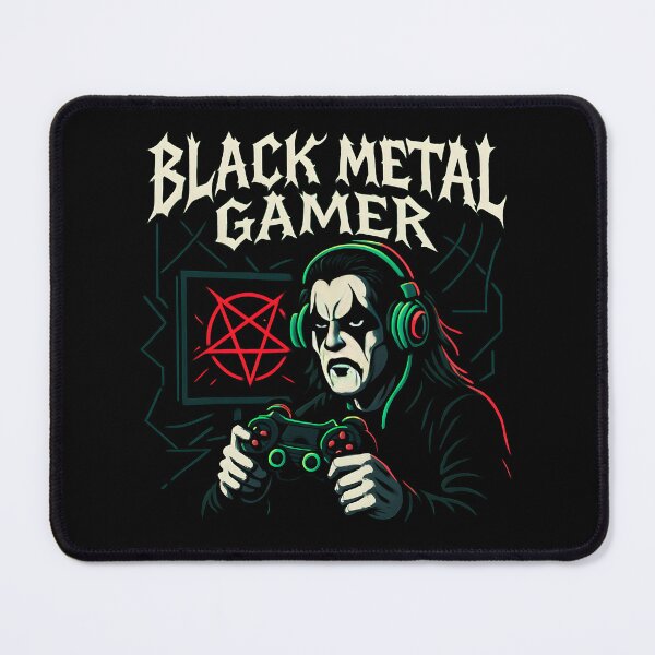 Item preview, Black Metal Gamer designed and sold by Krossgor.