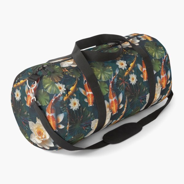 Item preview, Tranquil Koi Fish Pond – Seamless Tiled Water Garden Pattern #100 designed and sold by A2JRetro.
