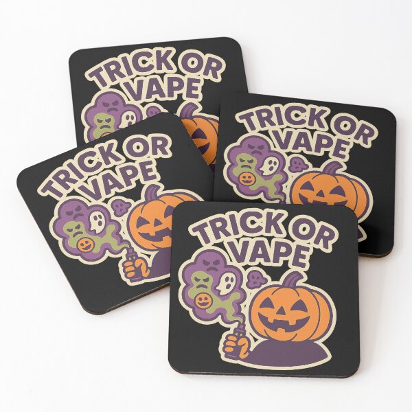 Item preview, Trick or Vape – Pumpkin Cloud Chaser Halloween Design designed and sold by House of Taste Vape Designs.
