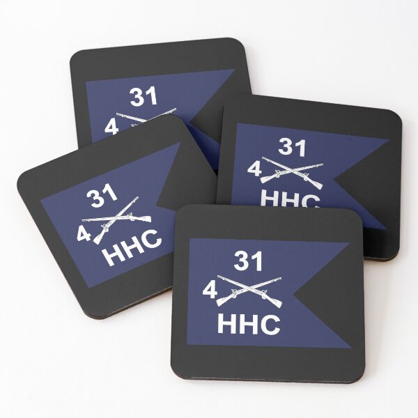 Item preview, Army - HHC,  4th Battalion, 31st Infantry Regiment - Guidon X 300 designed and sold by Military Insignia Products.