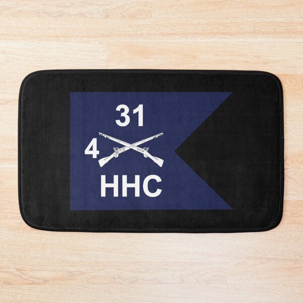 Item preview, Army - HHC,  4th Battalion, 31st Infantry Regiment - Guidon X 300 designed and sold by Military Insignia Products.