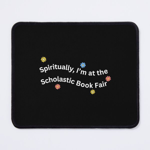 Item preview, Spiritually I’m at the Scholastic Book Fair Tee Bookish Nostalgia Reader Gift designed and sold by MotivaChic.