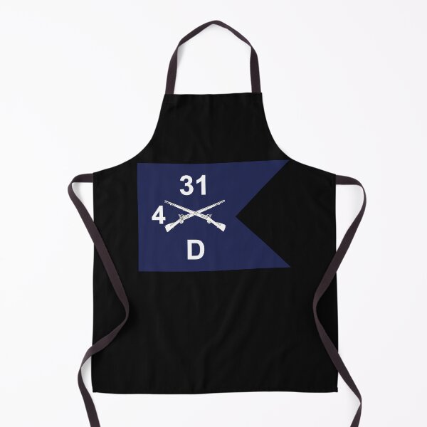 Item preview, Army - Delta Company, 4th Battalion, 31st Infantry Regiment - Guidon X 300 designed and sold by Military Insignia Products.