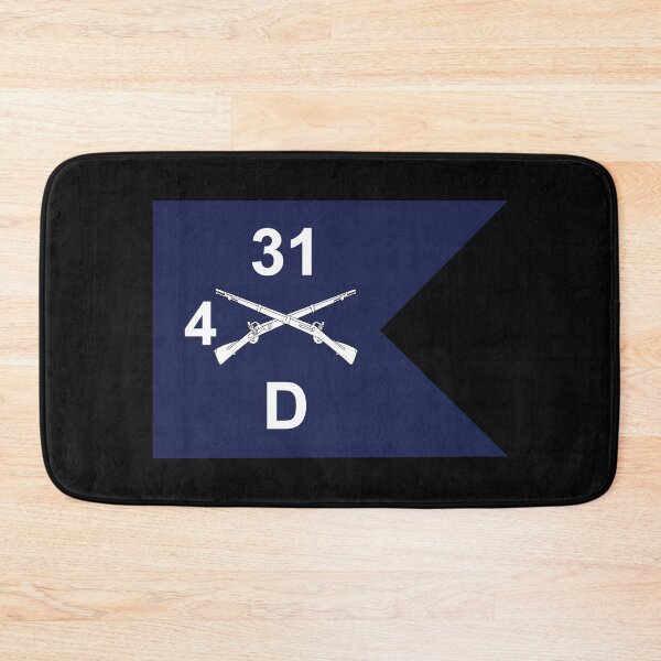 Item preview, Army - Delta Company, 4th Battalion, 31st Infantry Regiment - Guidon X 300 designed and sold by Military Insignia Products.