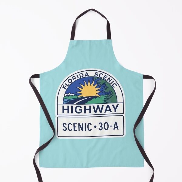 Item preview, Florida Scenic Highway 30-A Sticker designed and sold by ArtSpireWorks.