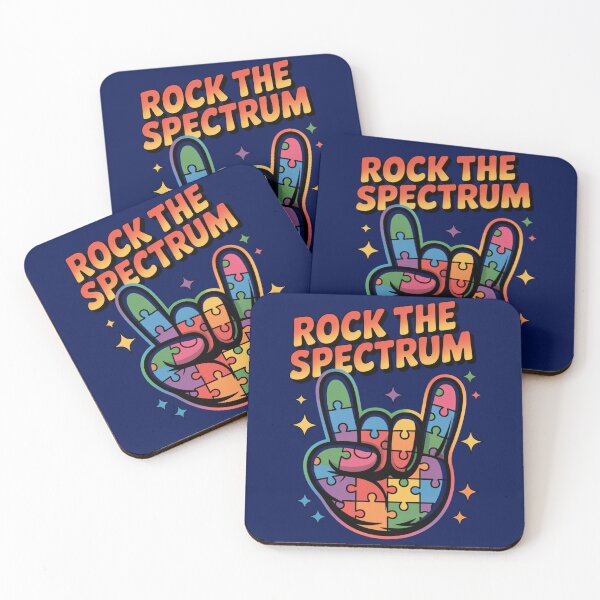 Item preview, Rock Hand Puzzle Power – Rock the Spectrum designed and sold by GENX-AUTISM-DAD.