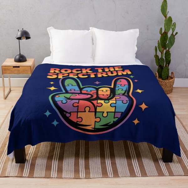 Item preview, Rock Hand Puzzle Power – Rock the Spectrum designed and sold by GENX-AUTISM-DAD.