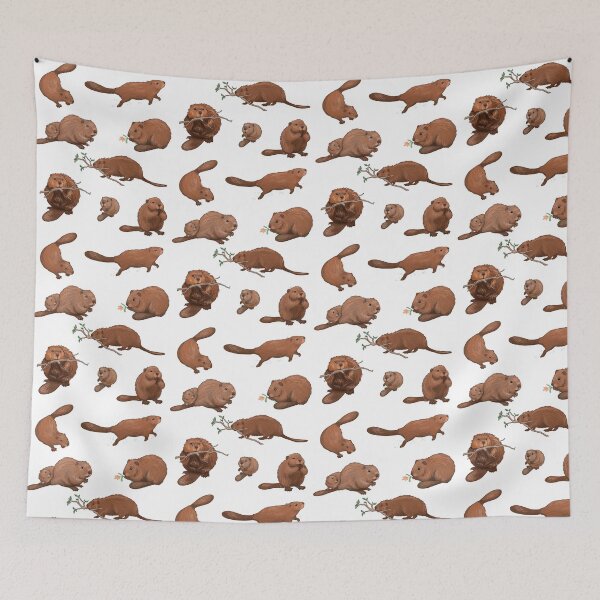 Item preview, Bunch o' Beavers designed and sold by rachelka.