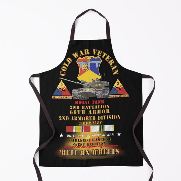 Item preview, Army - Cold War Vet - 2nd Bn 66th Armor - 2nd AR Div - Garlstedt, FRG - M60A1 Tank  - Hell on Wheels w COLD SVC designed and sold by Military Insignia Products.