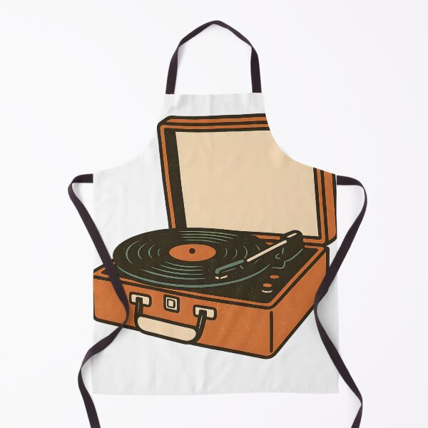 Item preview, Vintage Vinyl Record Player – Retro Music Design designed and sold by Sztuboo.