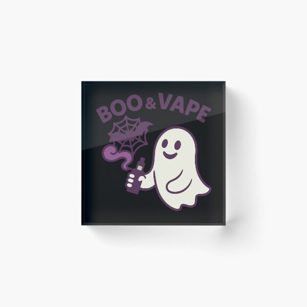 Item preview, Boo & Vape – Cute Ghost Halloween Vape Design designed and sold by House of Taste Vape Designs.