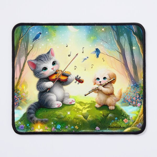Item preview, Woodland Duet designed and sold by rmoneeshop.