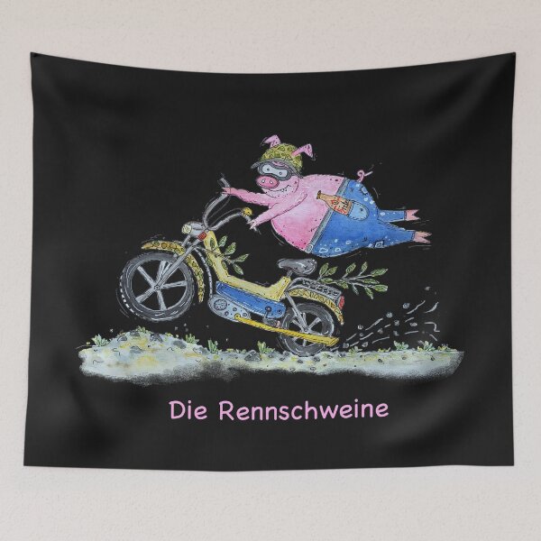 Item preview, Racing pig pink designed and sold by MoSiArts.