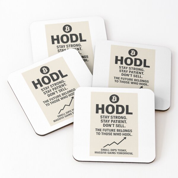 Item preview, Bitcoin HODL Financial Quote designed and sold by David Johansen.