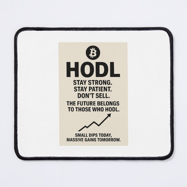 Item preview, Bitcoin HODL Financial Quote designed and sold by David Johansen.