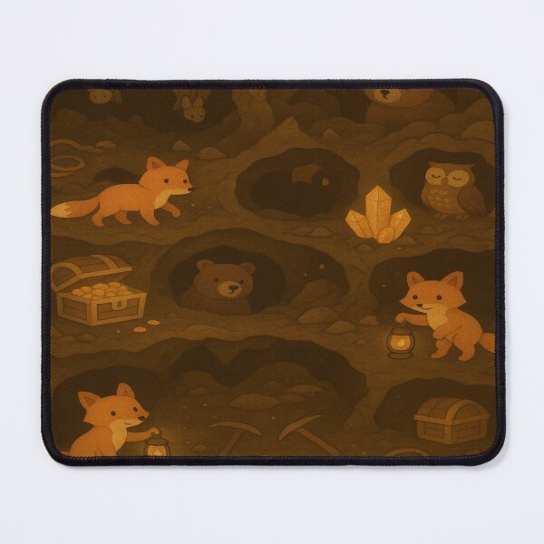 Item preview, Underground Cave Animal Exploration designed and sold by Furbulous Faces.