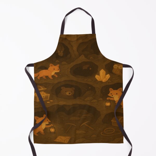 Item preview, Underground Cave Animal Exploration designed and sold by Furbulous Faces.