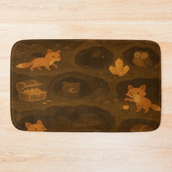 Item preview, Underground Cave Animal Exploration designed and sold by Furbulous Faces.