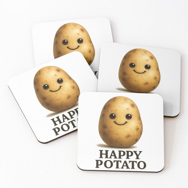 Item preview, Happy Potato! designed and sold by No Quarter Collective.