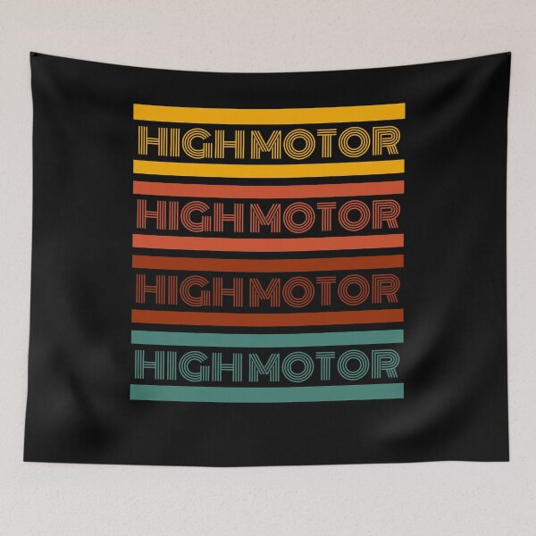 Item preview, High motor retro funny sports athlete coaching terminology designed and sold by snowry.
