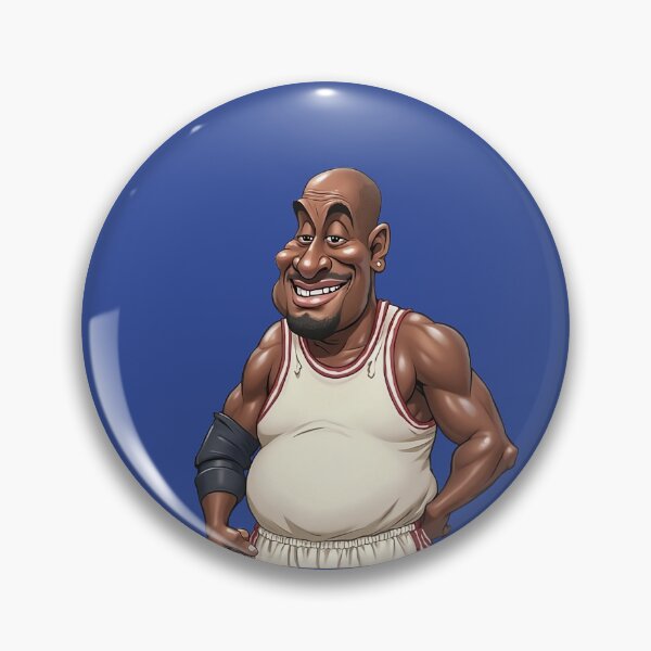 Item preview, Shaquille O’Neal Caricature Art designed and sold by ChicChikCraze.