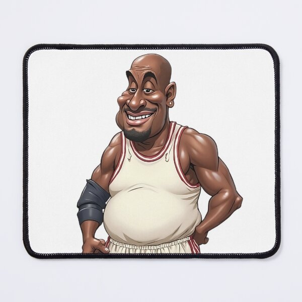 Item preview, Shaquille O’Neal Caricature Art designed and sold by ChicChikCraze.