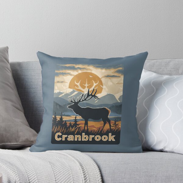 Item preview, Cranbrook British Columbia Elk Landscape Cranbrook BC Wildlife Poster, Canada Nature Design designed and sold by meganohm.