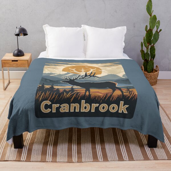 Item preview, Cranbrook British Columbia Elk Landscape Cranbrook BC Wildlife Poster, Canada Nature Design designed and sold by meganohm.