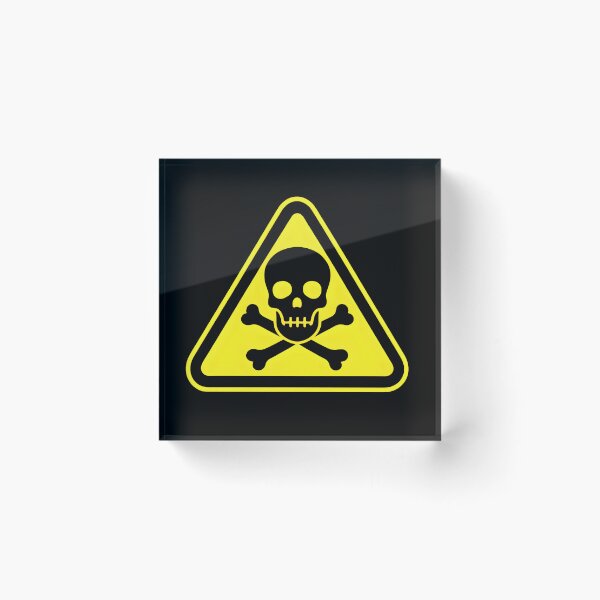Item preview, Toxic Hazard Warning designed and sold by Nuclear Eden.