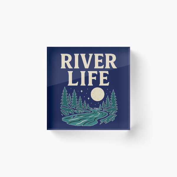 Item preview, River Life & Nature Graphic – Adventure, Scenic Outdoors & Wildlife designed and sold by MystiMagica.