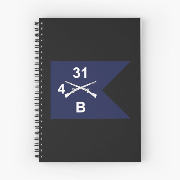 Artikelvorschau, Armee - Bravo Company, 4. Bataillon, 31. Infanterieregiment - Guidon X 300 entworfen und verkauft von Military Insignia Products.