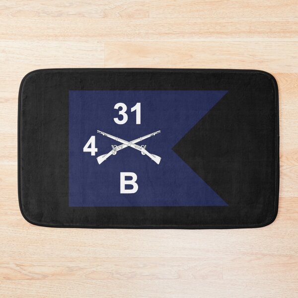 Item preview, Army - Bravo Company, 4th Battalion, 31st Infantry Regiment - Guidon X 300 designed and sold by Military Insignia Products.