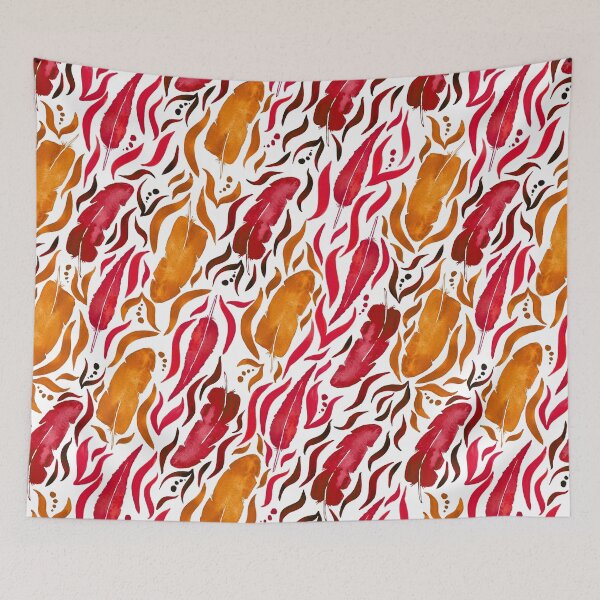 Item preview, Fall Watercolor Feathers designed and sold by danibelldesigns.