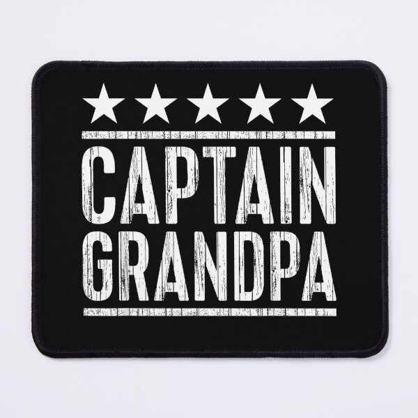 Item preview, Captain Grandpa Funny Family Sailing Boat Lover Ship Wheel designed and sold by URGlden.