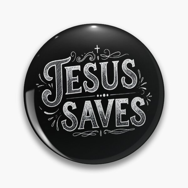 Item preview, Jesus Saves – Christian Faith-Based Design #0115 designed and sold by A2JRetro.