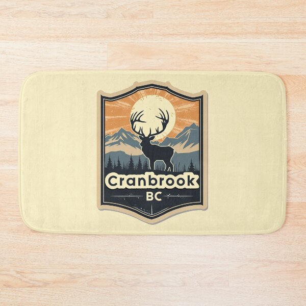 Item preview, Cranbrook BC Elk Badge Design, Canadian Wildlife, Cranbrook British Columbia Nature Art designed and sold by meganohm.