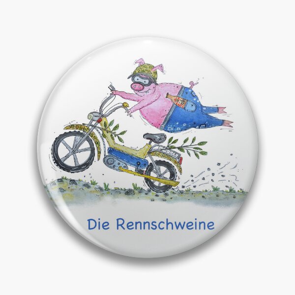 Item preview, The racing pigs blue designed and sold by MoSiArts.