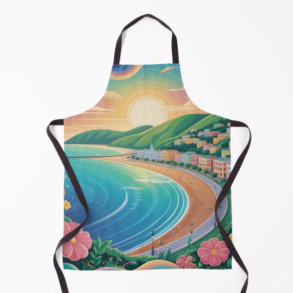 Item preview, city of Gelendzhik in a hypnotic, dreamlike style. designed and sold by Lilashakti ⭐️ ⭐️ ⭐️ ⭐️ ⭐️.