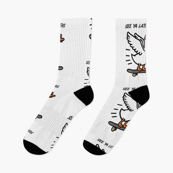 Item preview, See Ya Later Losers Duck on Skateboard designed and sold by Gaby112703.
