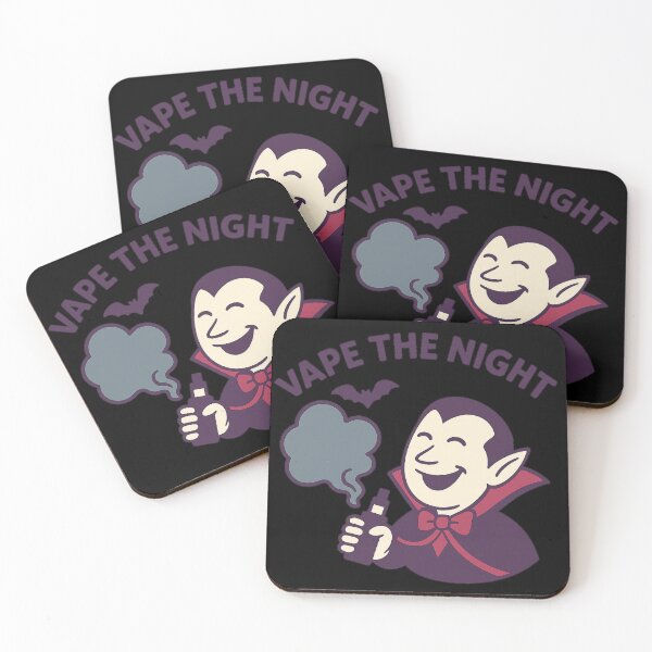 Item preview, Vape the Night – Vampire Halloween Vape Design designed and sold by House of Taste Vape Designs.