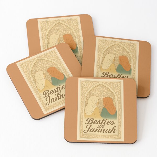 Item preview, Besties till Jannah ( Islamic patterns ) – Islamic Sisterhood Art Design designed and sold by D-Islamic.