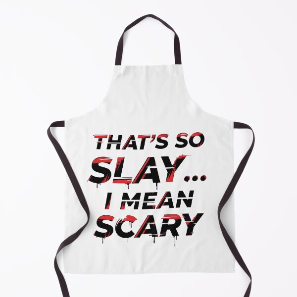 Item preview, That’s So Slay I Mean Scary Art | Funny Halloween Wordplay Design designed and sold by AnnDesignStudio.