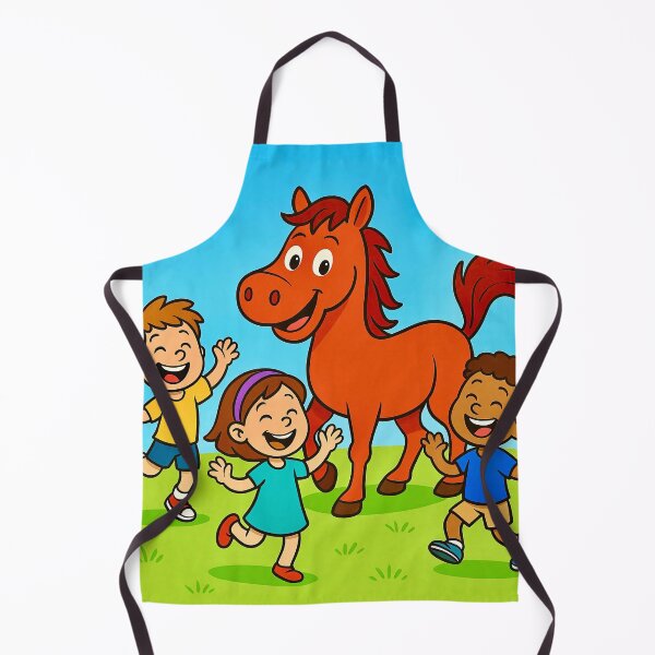 Item preview, Children and the Red Horse designed and sold by Steffani Lehmann.