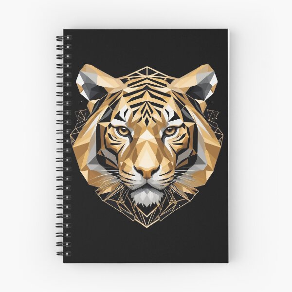 Item preview, Geometric Tiger Head | Geometric Design for Stickers and T-Shirts designed and sold by VIRALOOP.