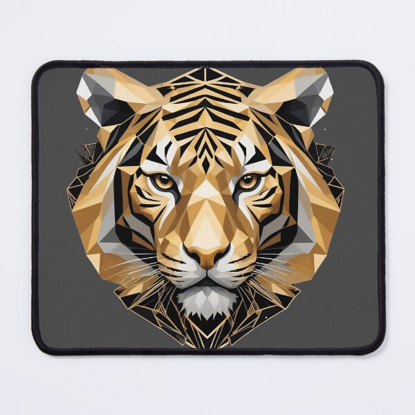 Item preview, Geometric Tiger Head | Geometric Design for Stickers and T-Shirts designed and sold by VIRALOOP.