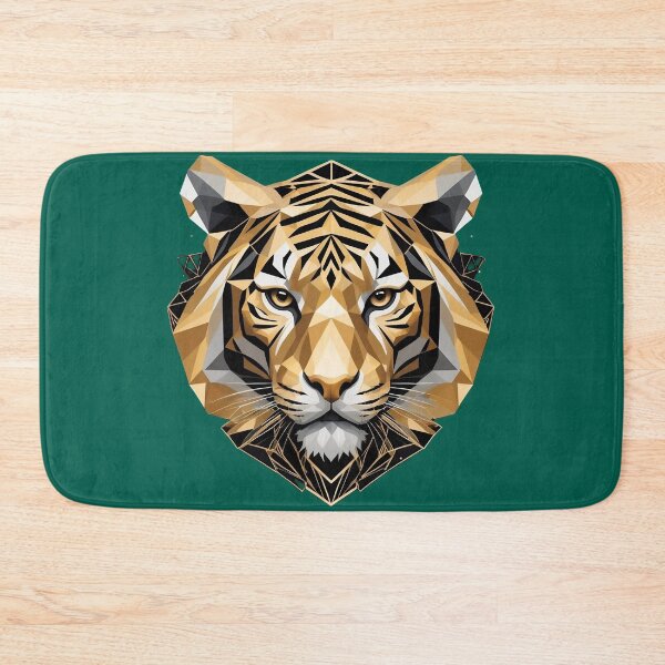 Item preview, Geometric Tiger Head | Geometric Design for Stickers and T-Shirts designed and sold by VIRALOOP.