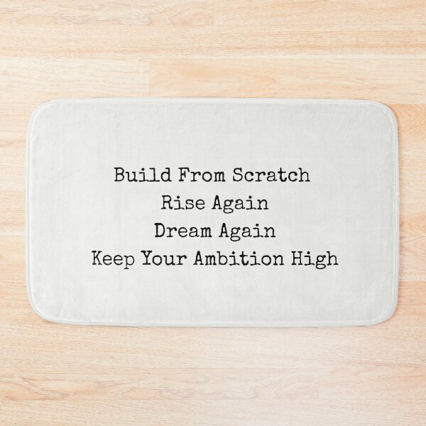 Item preview, Build From Scratch – Ambition & Resilience Shirt designed and sold by Jennah.