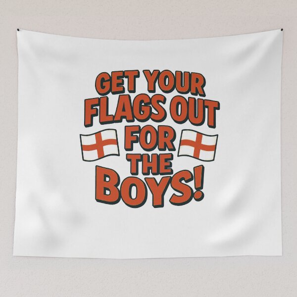 Item preview, Get Your Flags Out For The Boys British Patriot Women designed and sold by Flirt-Teez.