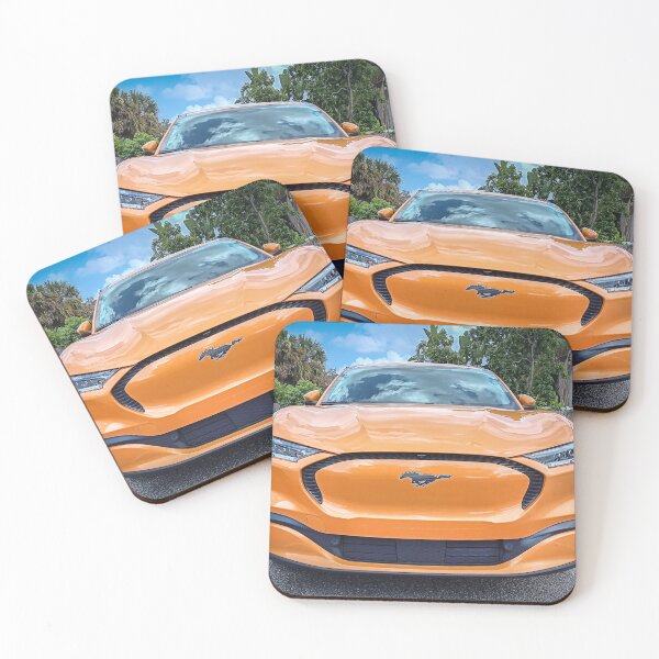 Item preview, 2024 Cyber Orange Ford Mustang Mach E Crossover X123 designed and sold by RichFrancoCars.