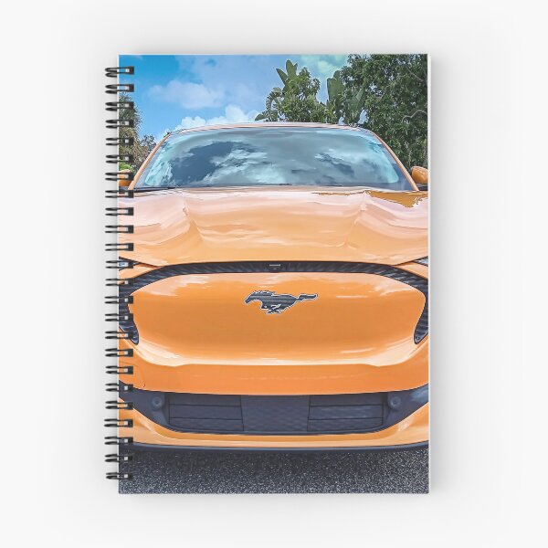 Item preview, 2024 Cyber Orange Ford Mustang Mach E Crossover X123 designed and sold by RichFrancoCars.